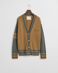 GANT Varsity V-Neck Cardigan