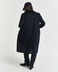 Classic Tailored Wool Blend Coat