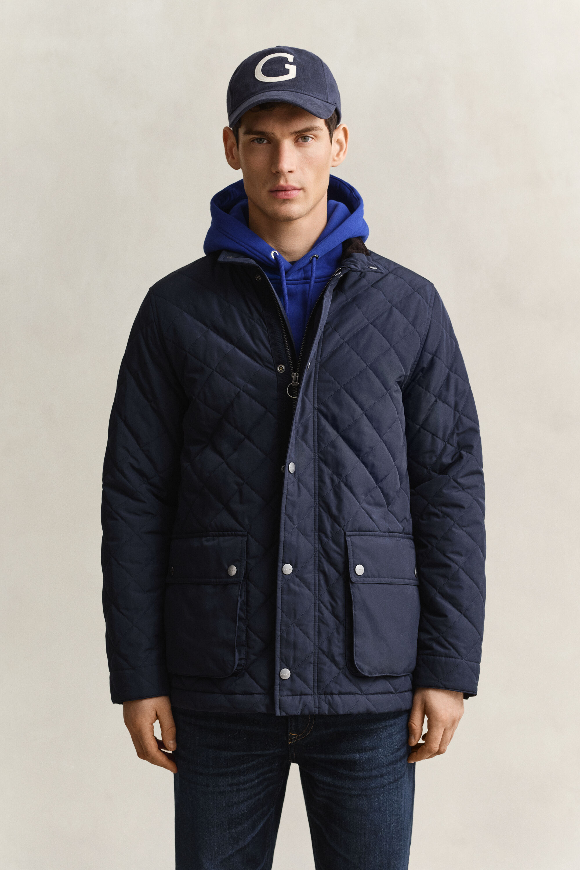 Quilted Mid Jacket