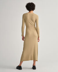 Ribbed Cardigan Dress