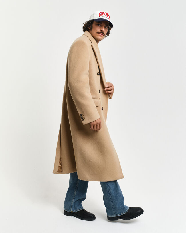 Double Breasted Wool Coat