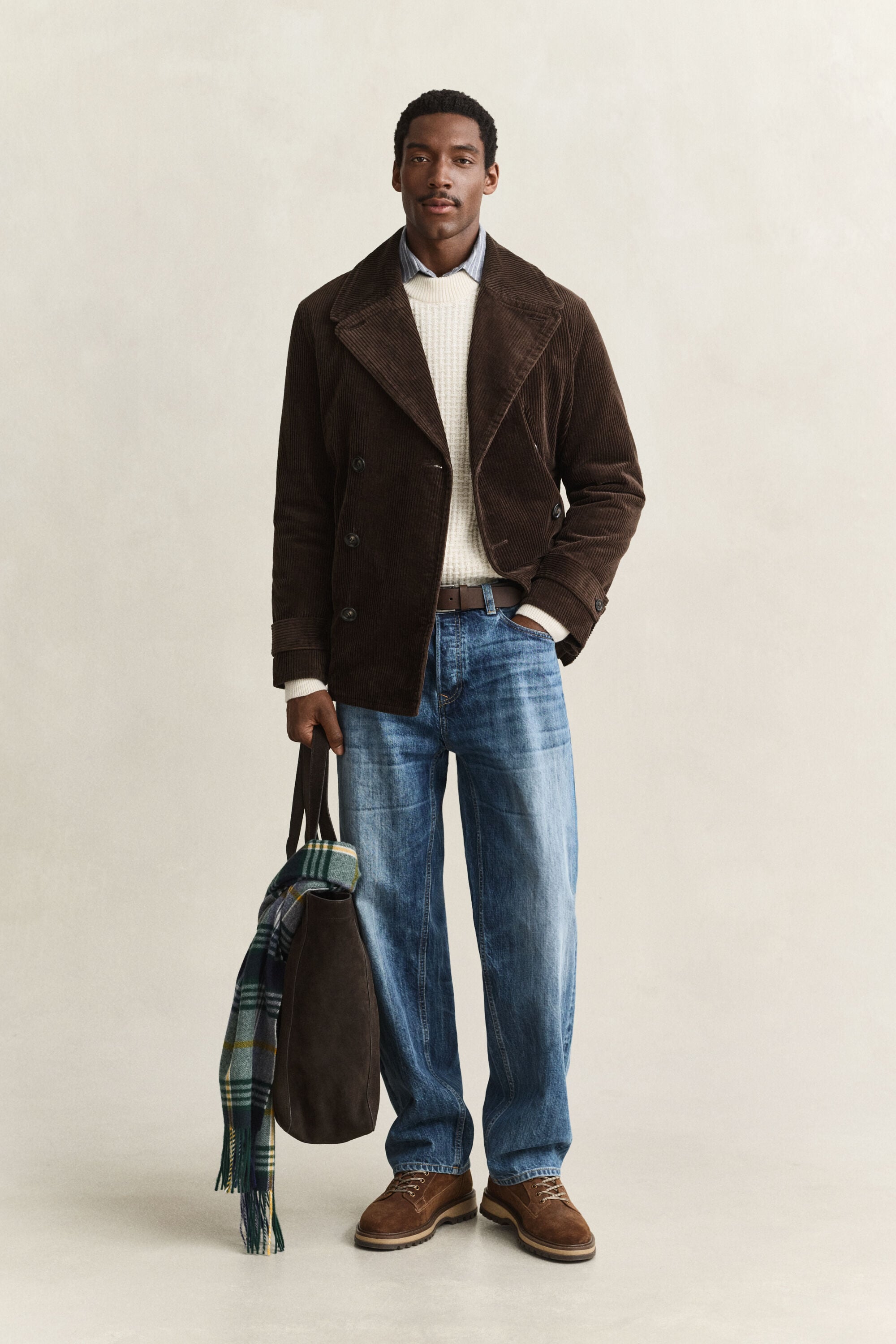 Corduroy Peacoat