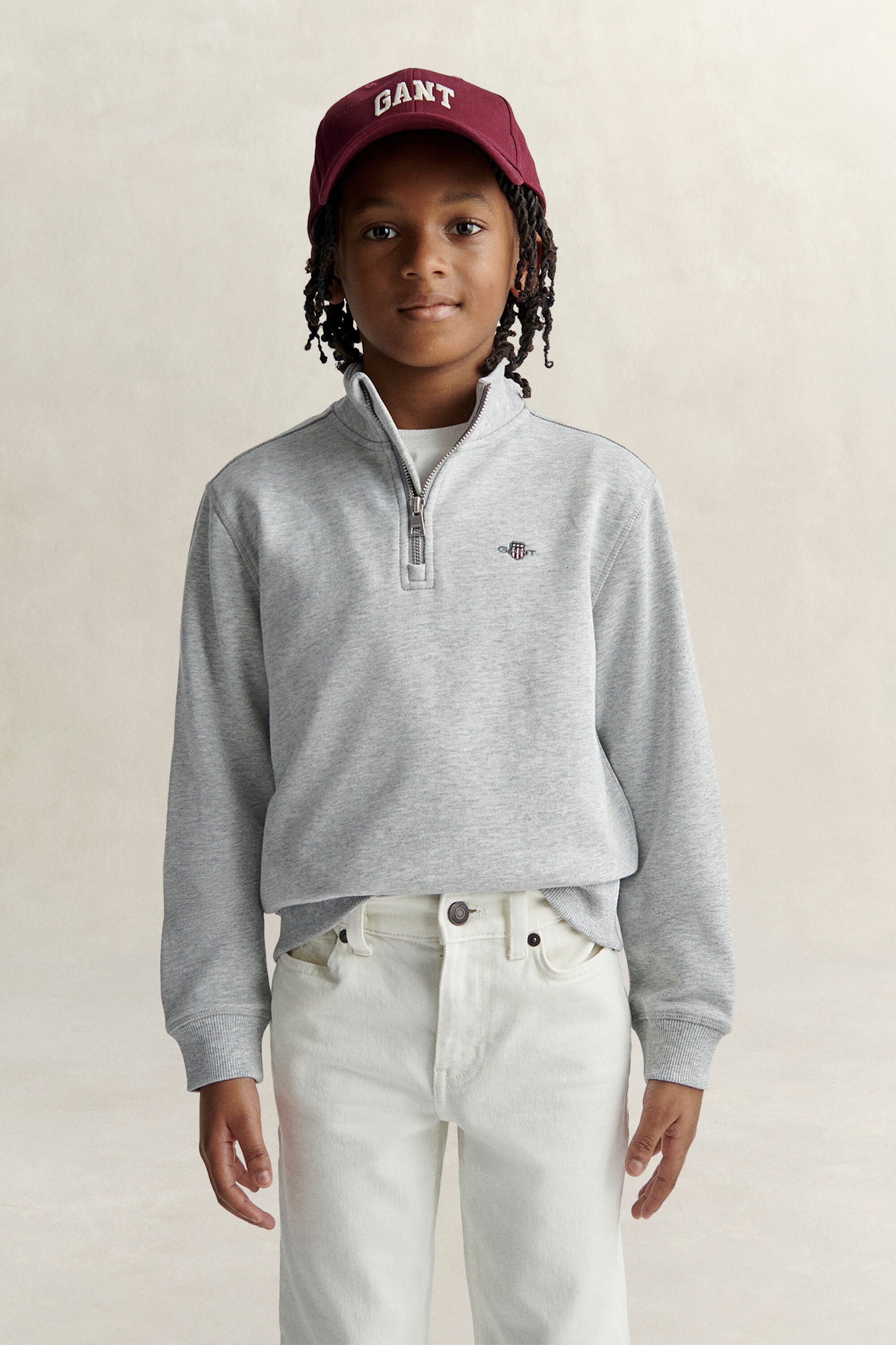 Teen Boys Shield Half-Zip Sweatshirt