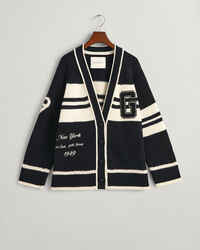 GANT Varsity V-Neck Cardigan