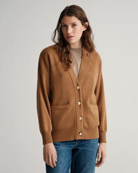 Solid Oversized Cardigan