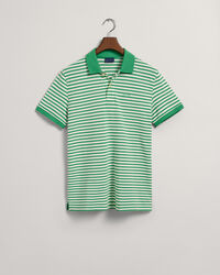 Striped Piqu&eacute; Polo Shirt