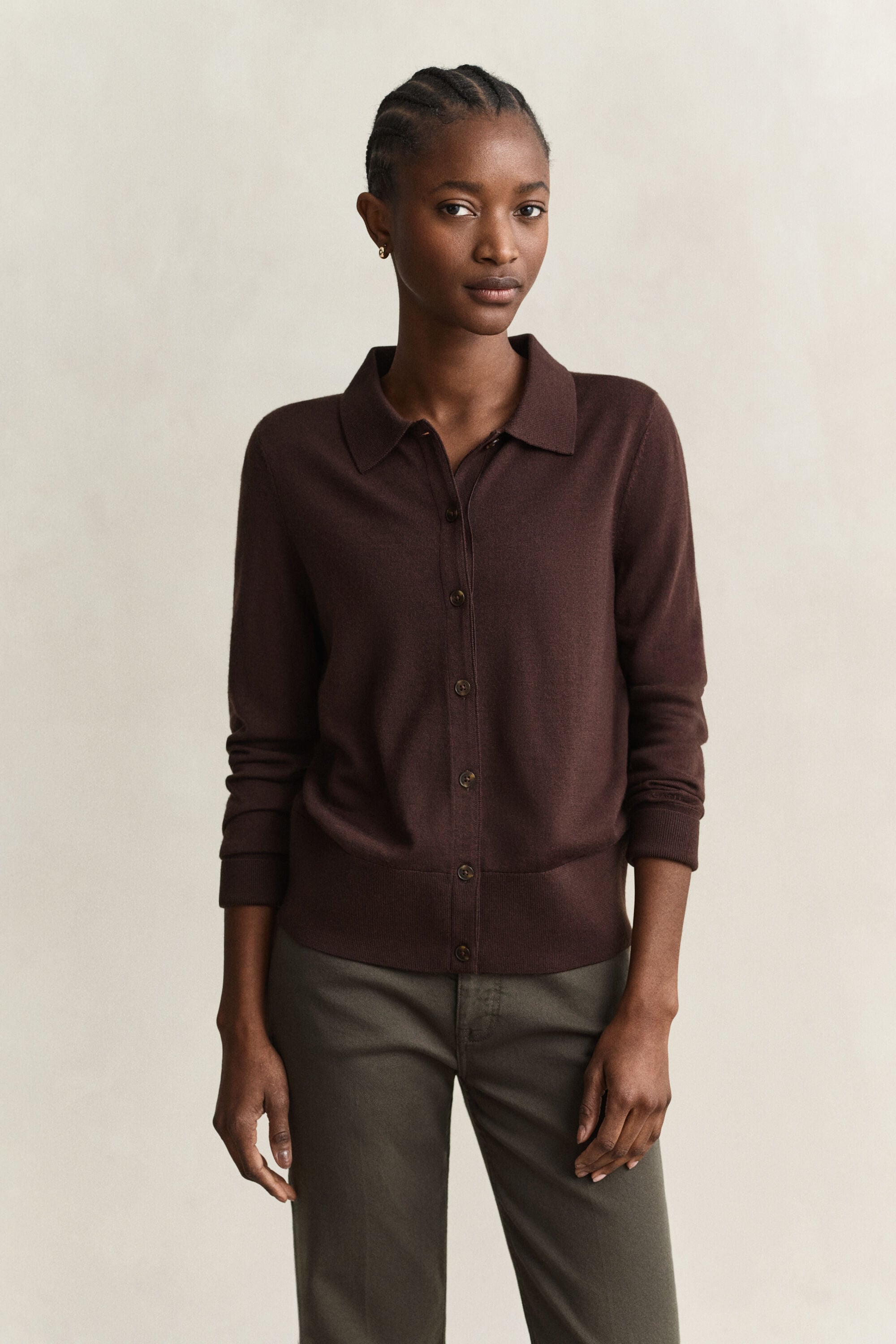 Extra Fine Merino Wool Cardigan