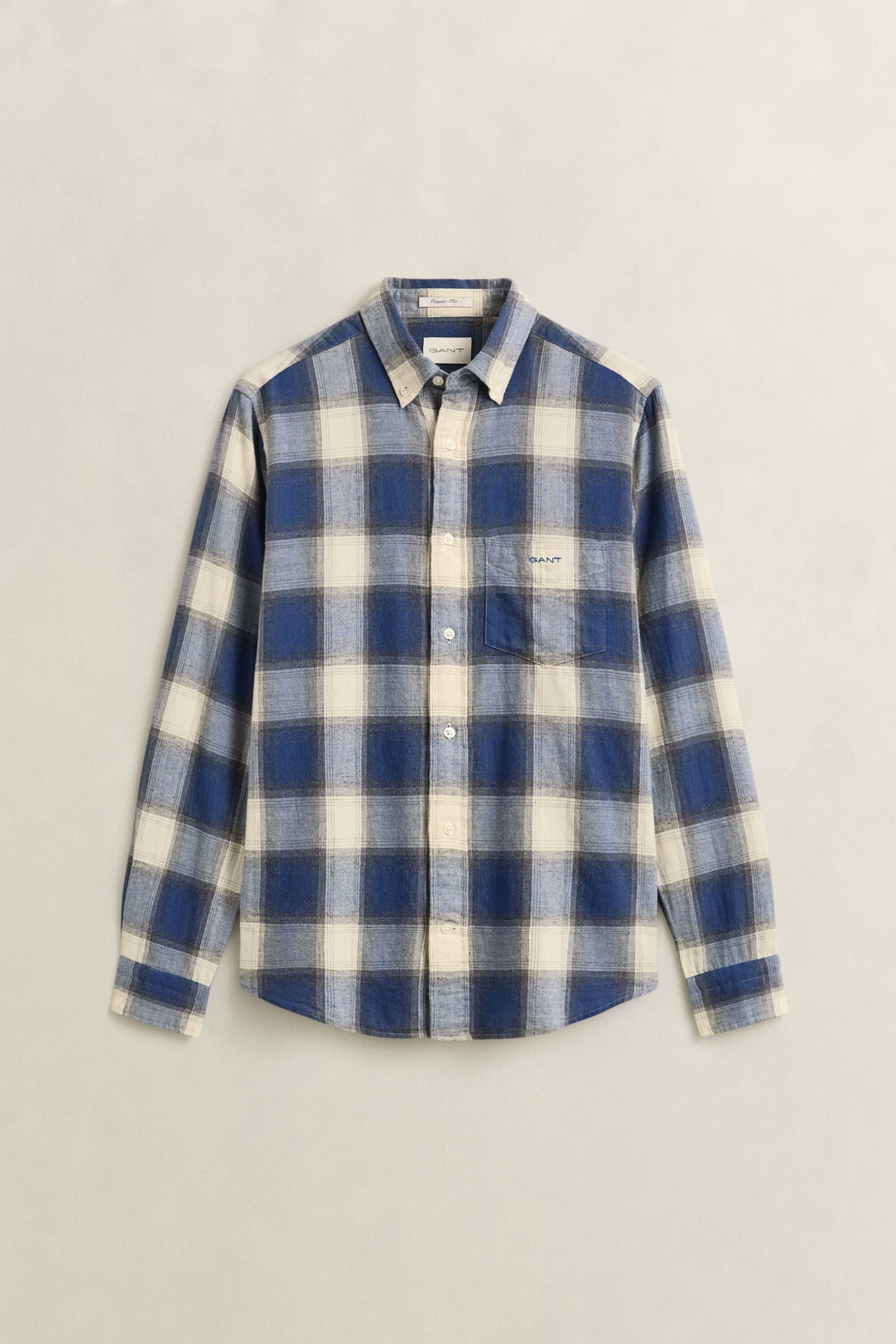 Checked Windblown Flannel Shirt