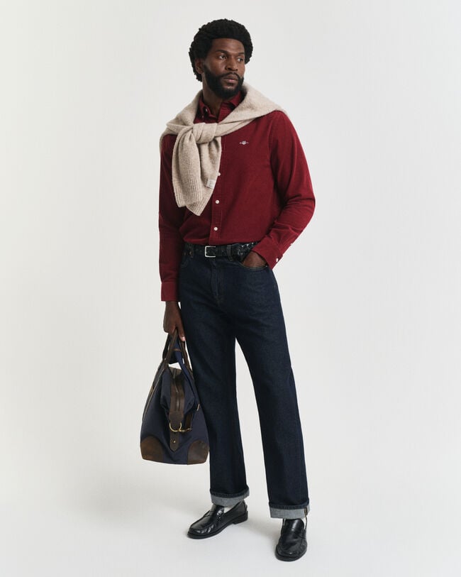 Regular Fit Cotton Corduroy Shirt