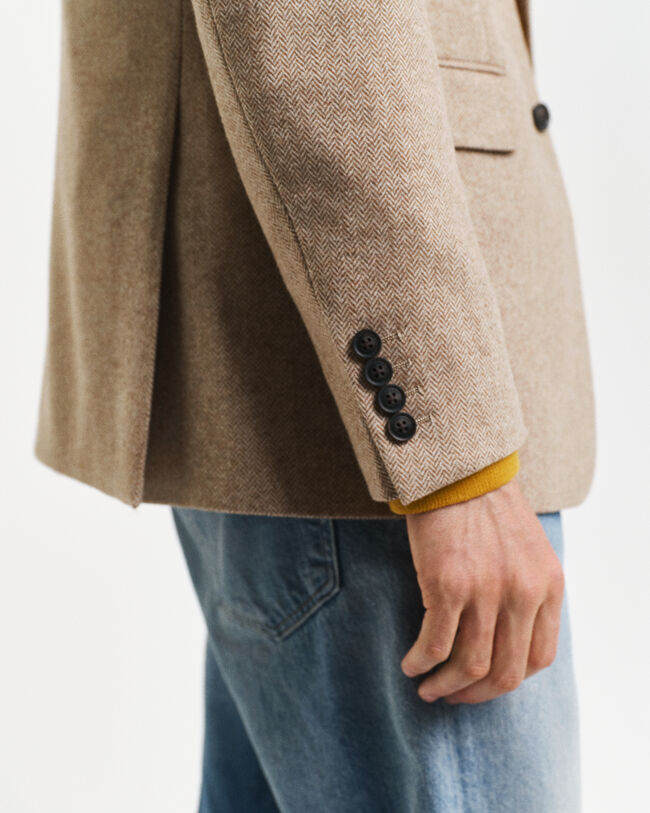 Herringbone Suit Blazer