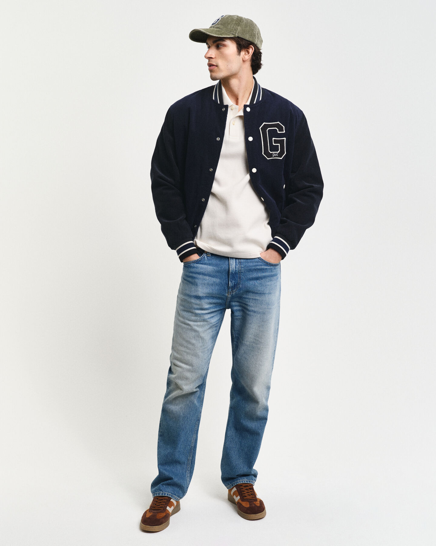 Waffle Textured Polo Shirt