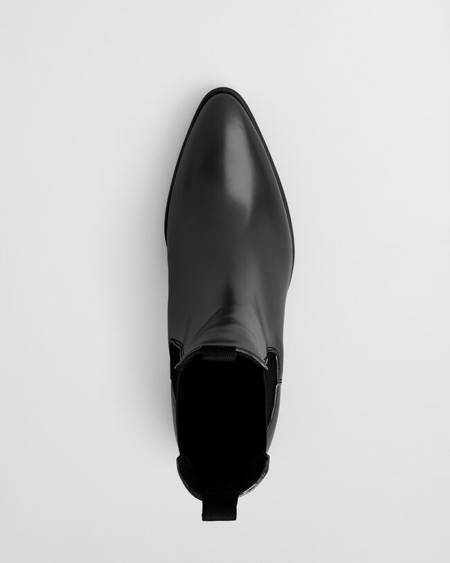 St Broomly Leather Chelsea Boots