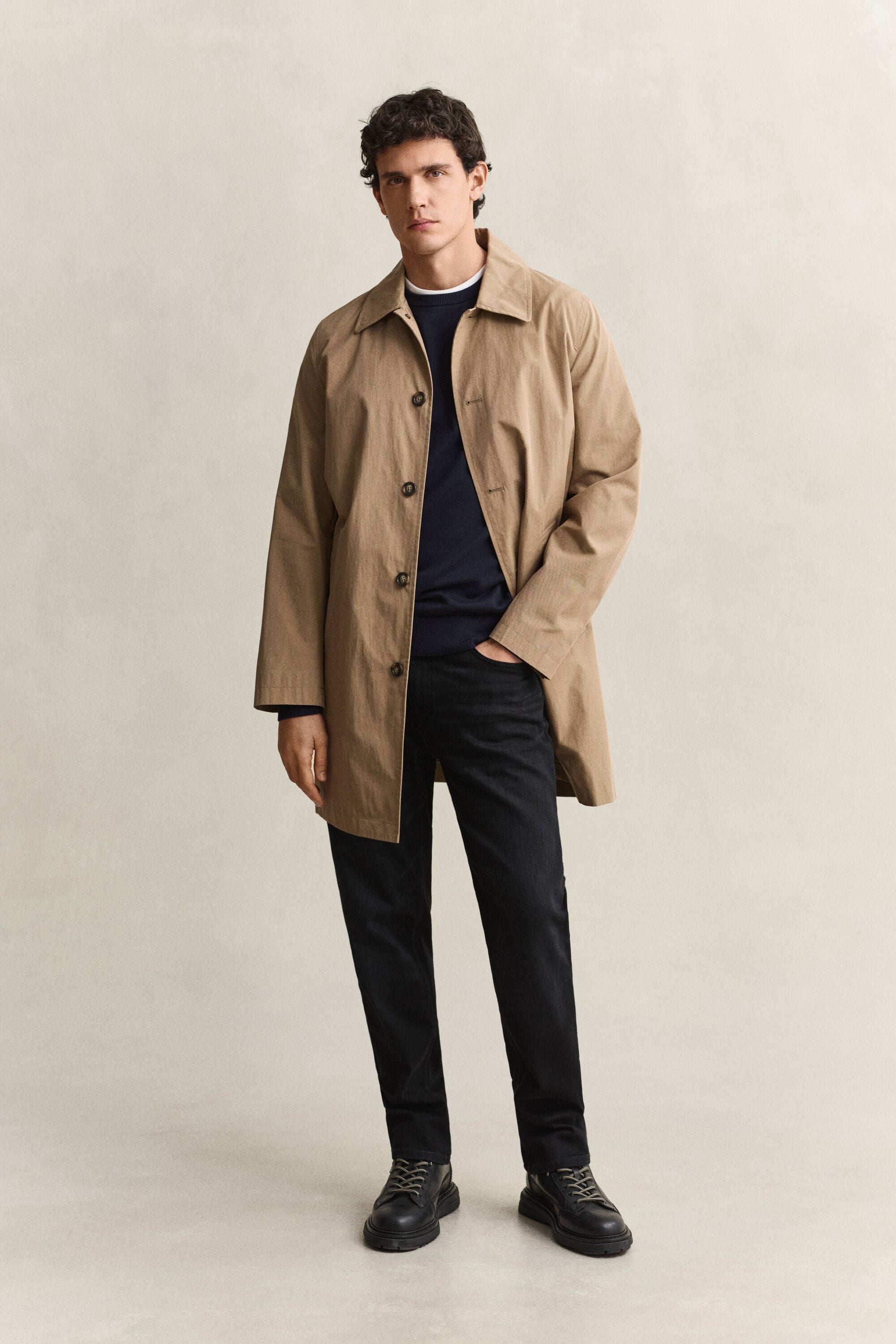 Classic Cotton Crew Neck Sweater