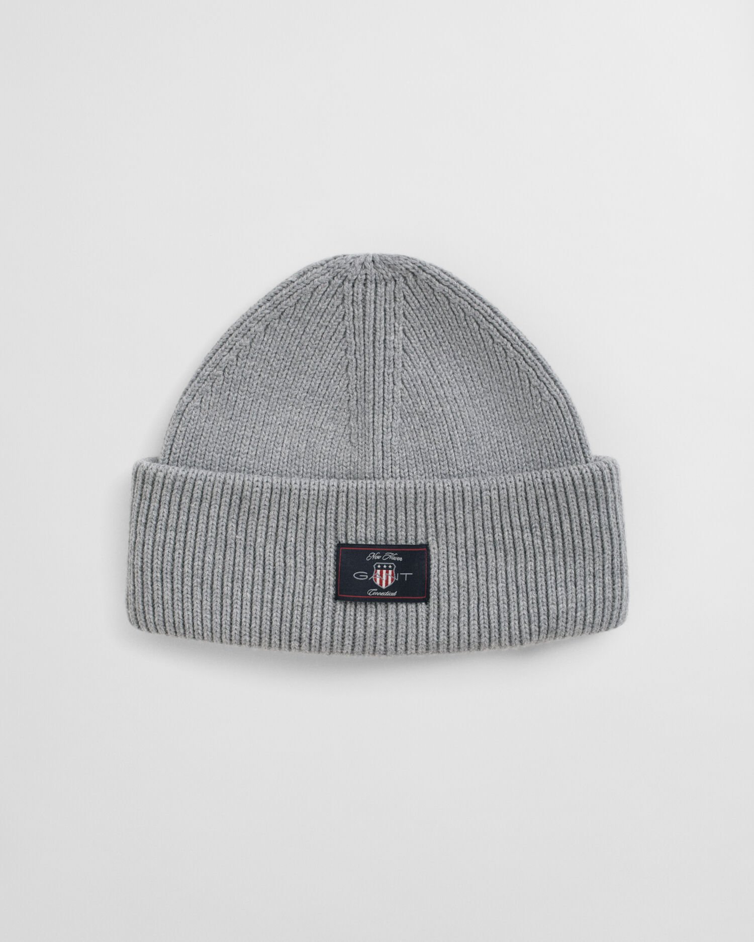 Ribbed Cotton Blend Beanie