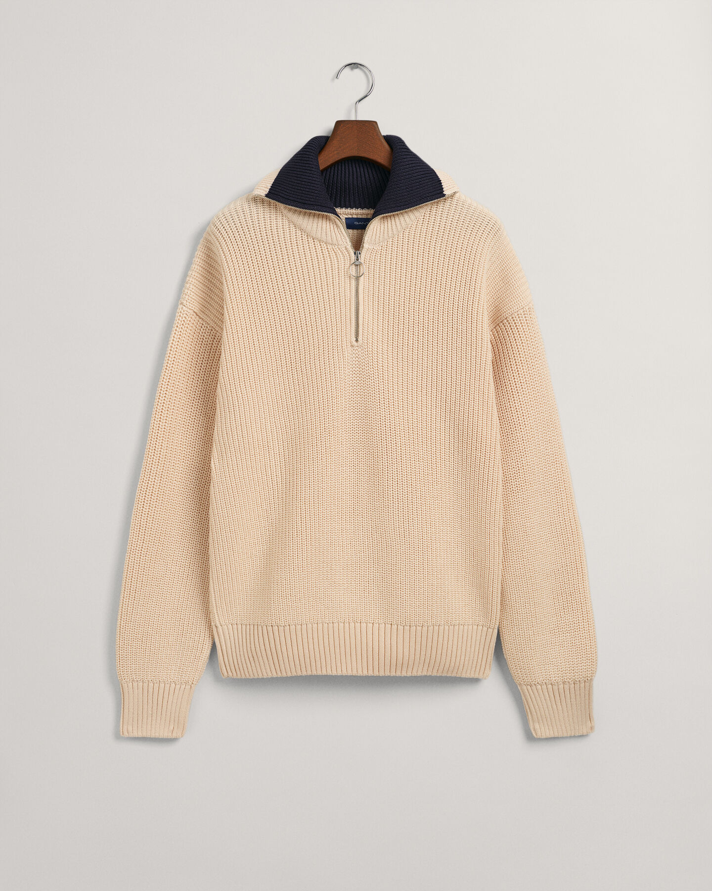 Rib Half-Zip Sweater