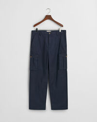 Regular Fit Cotton Twill Cargo Pants
