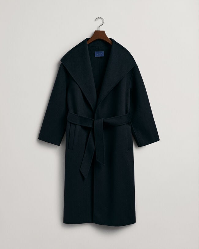 Handstitched Belted Coat