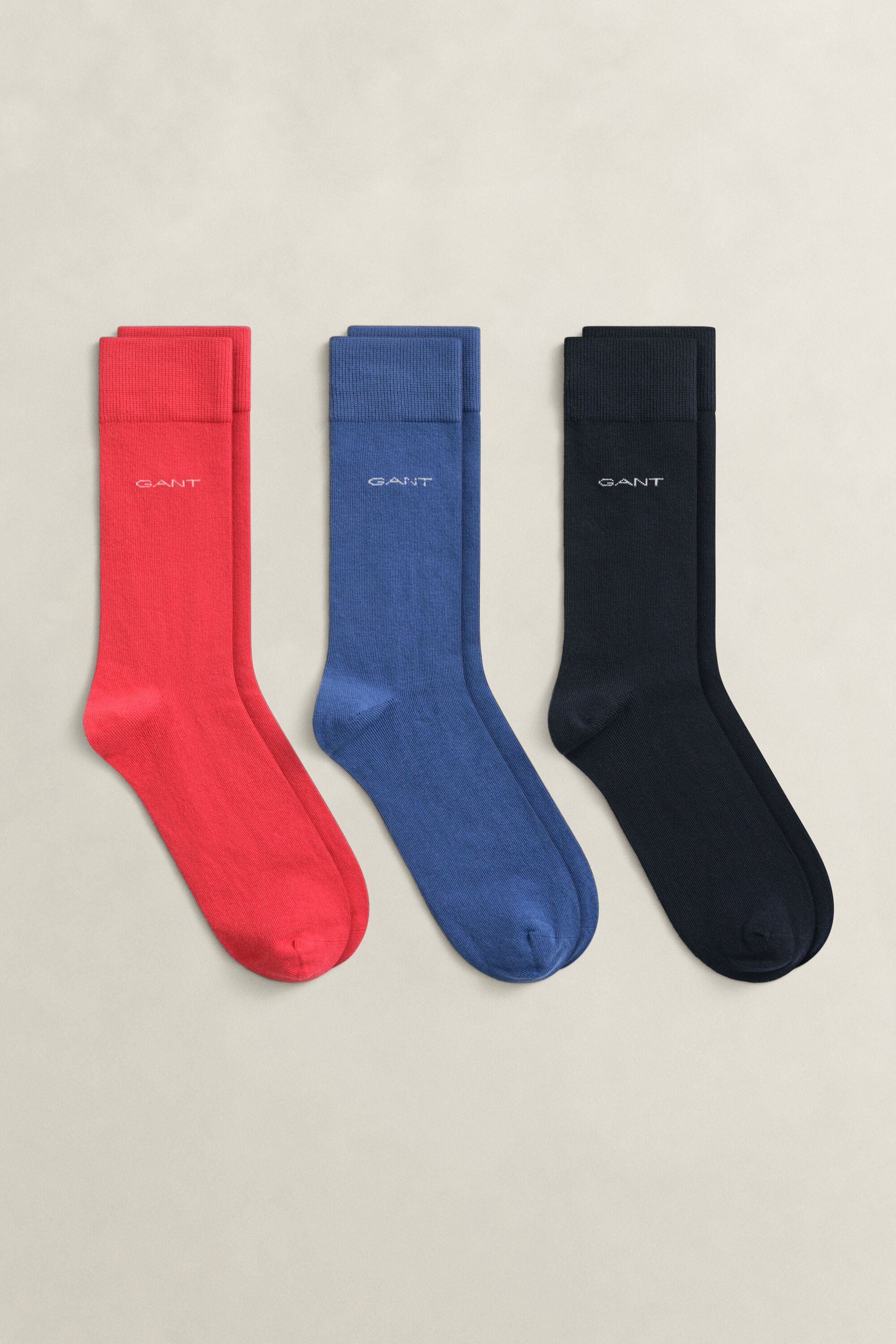 3-Pack Soft Cotton Socks