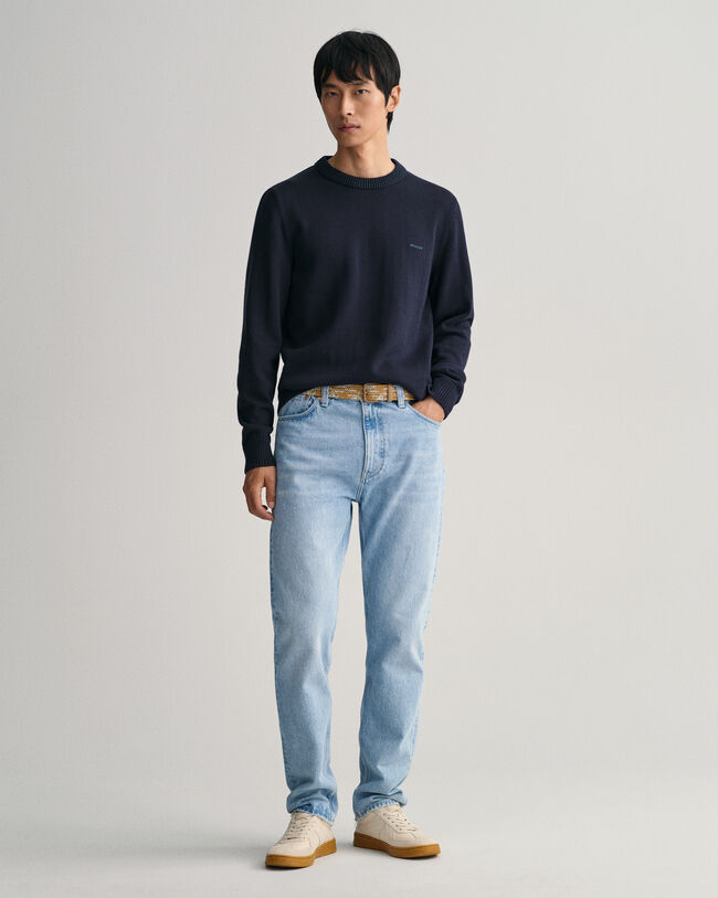 Supima Cotton Crew Neck Sweater