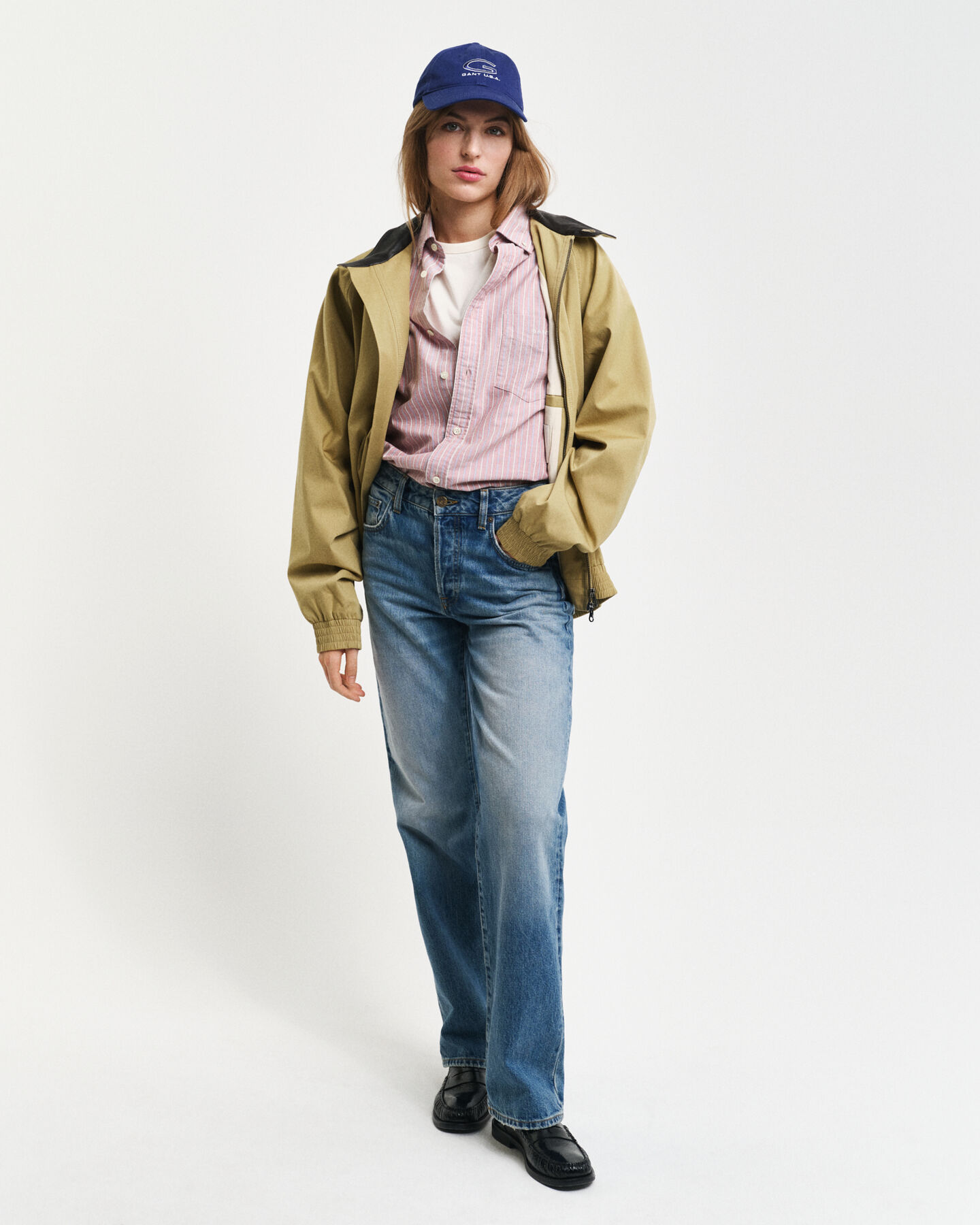 Regular Fit Striped Classic Oxford Shirt