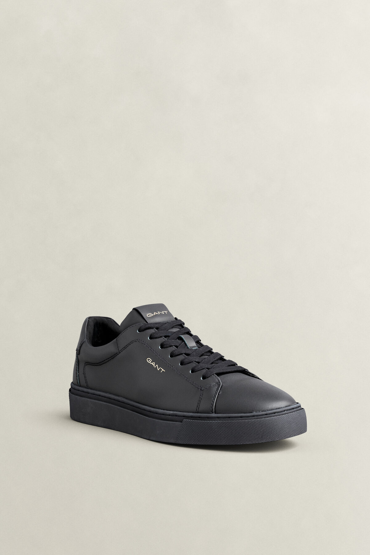 McJulien Leather Sneakers — BLACK