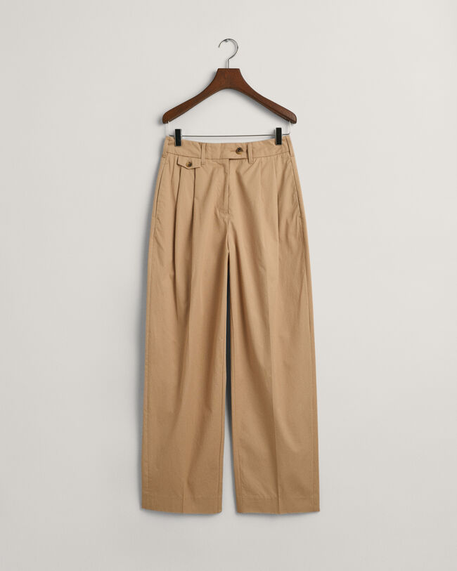 Pleated Chinos