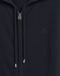 Super Fine Lambswool Zip Hoodie