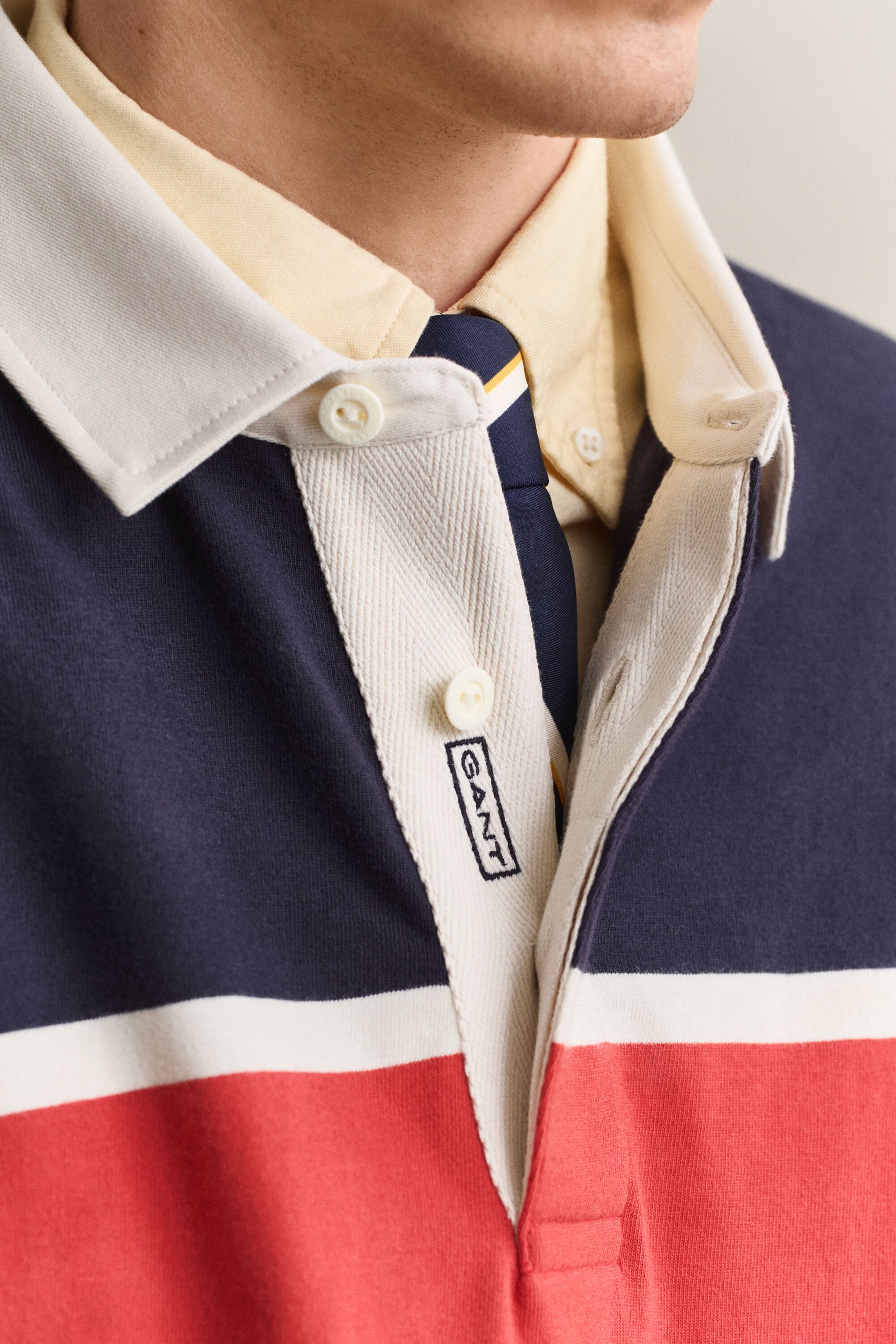 Relaxed Striped Rugger