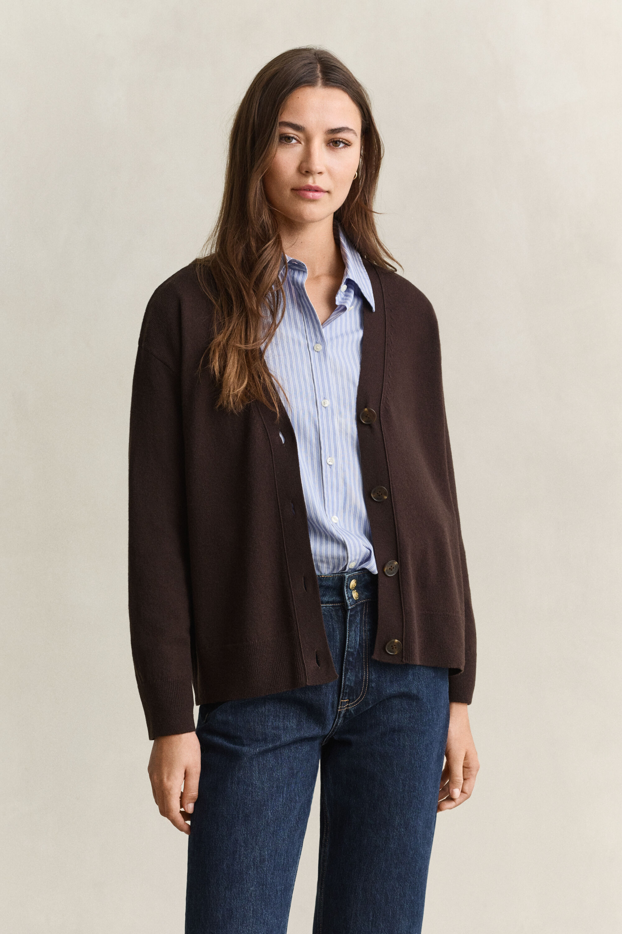 Superfine Lambswool Cardigan
