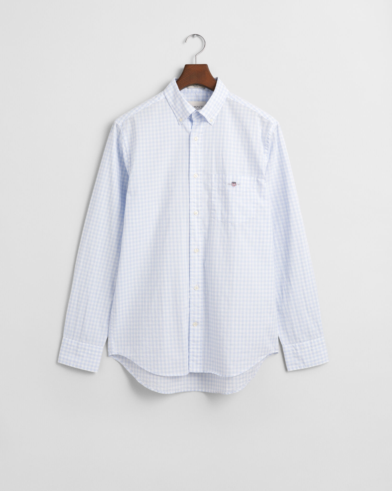 Regular Fit Classic Gingham Poplin Shirt