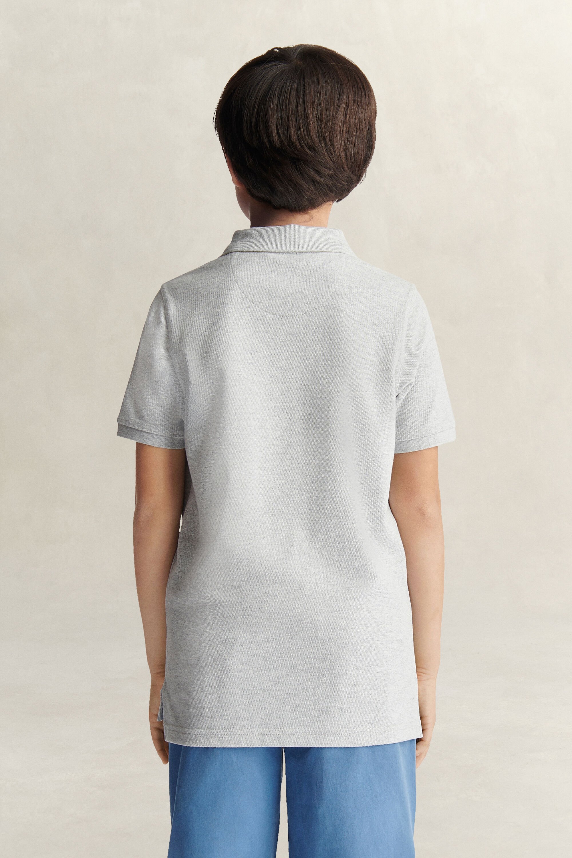 Teens Shield Piqué Polo Shirt