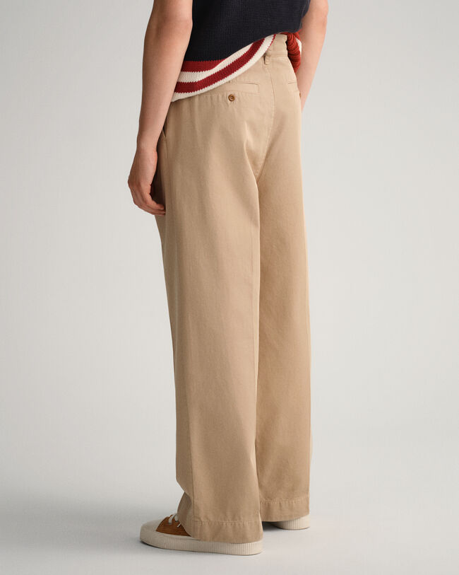 Pleated Volume Chinos