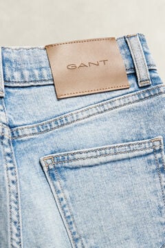 Teen Boys Straight Fit Jeans — BLEACH WASH 2