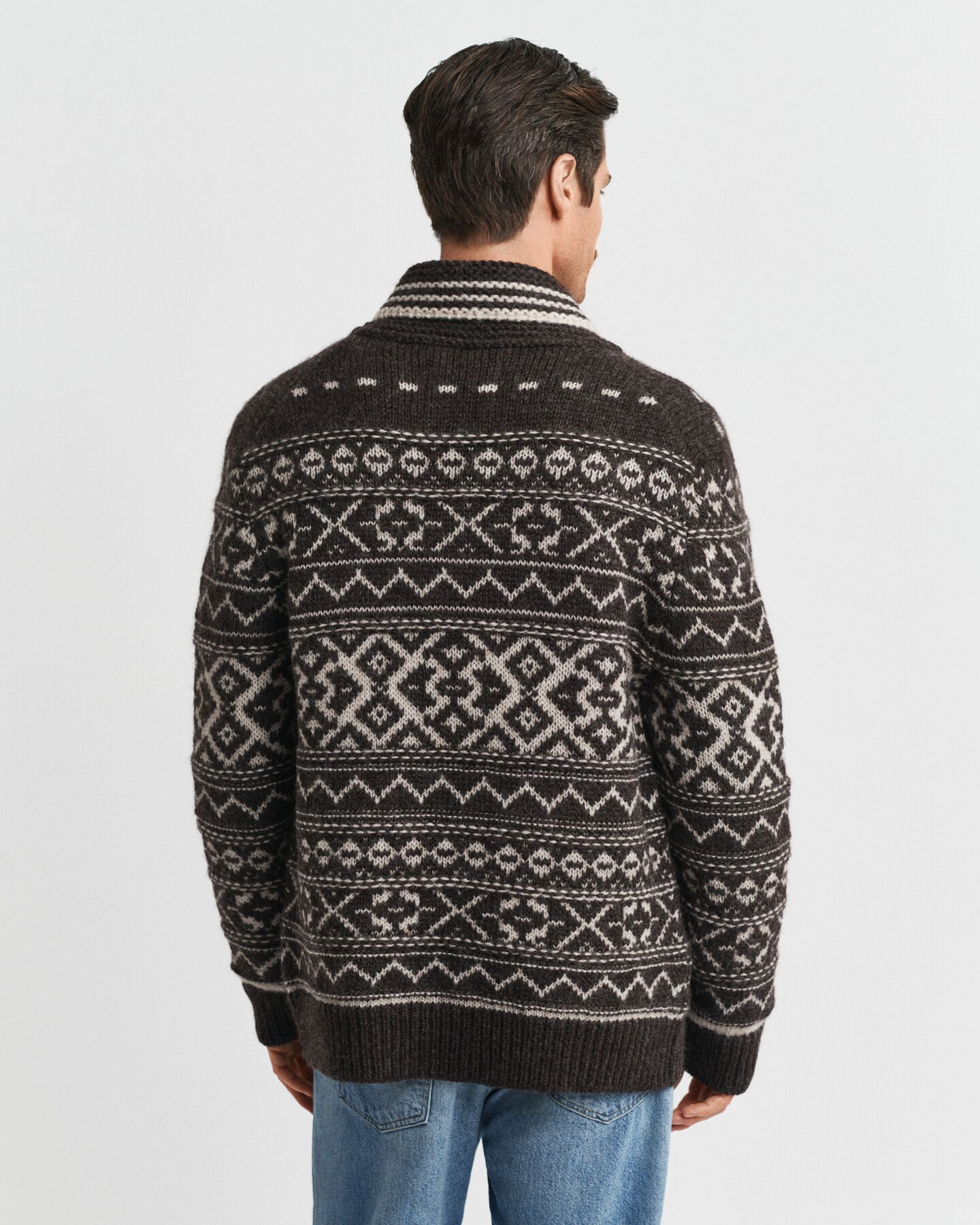 Jacquard Cardigan
