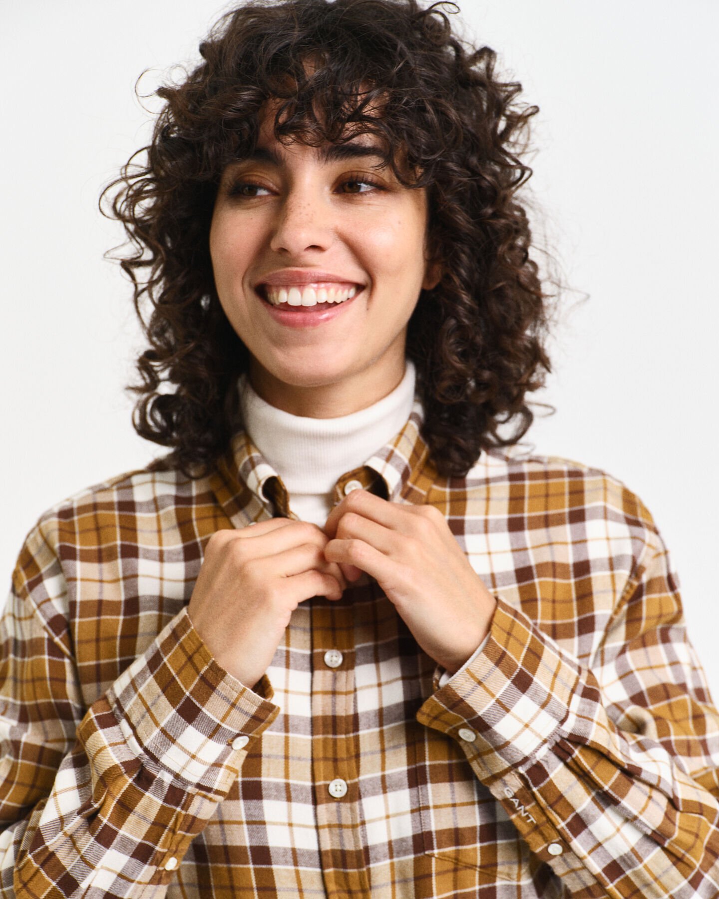 Relaxed Fit Checked Flannel Shirt