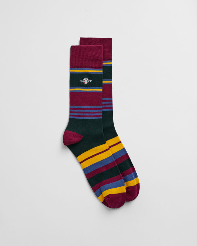 Shield Rugger Stripe Socks