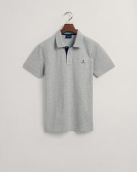 Contrast Collar Piqu&eacute; Rugger