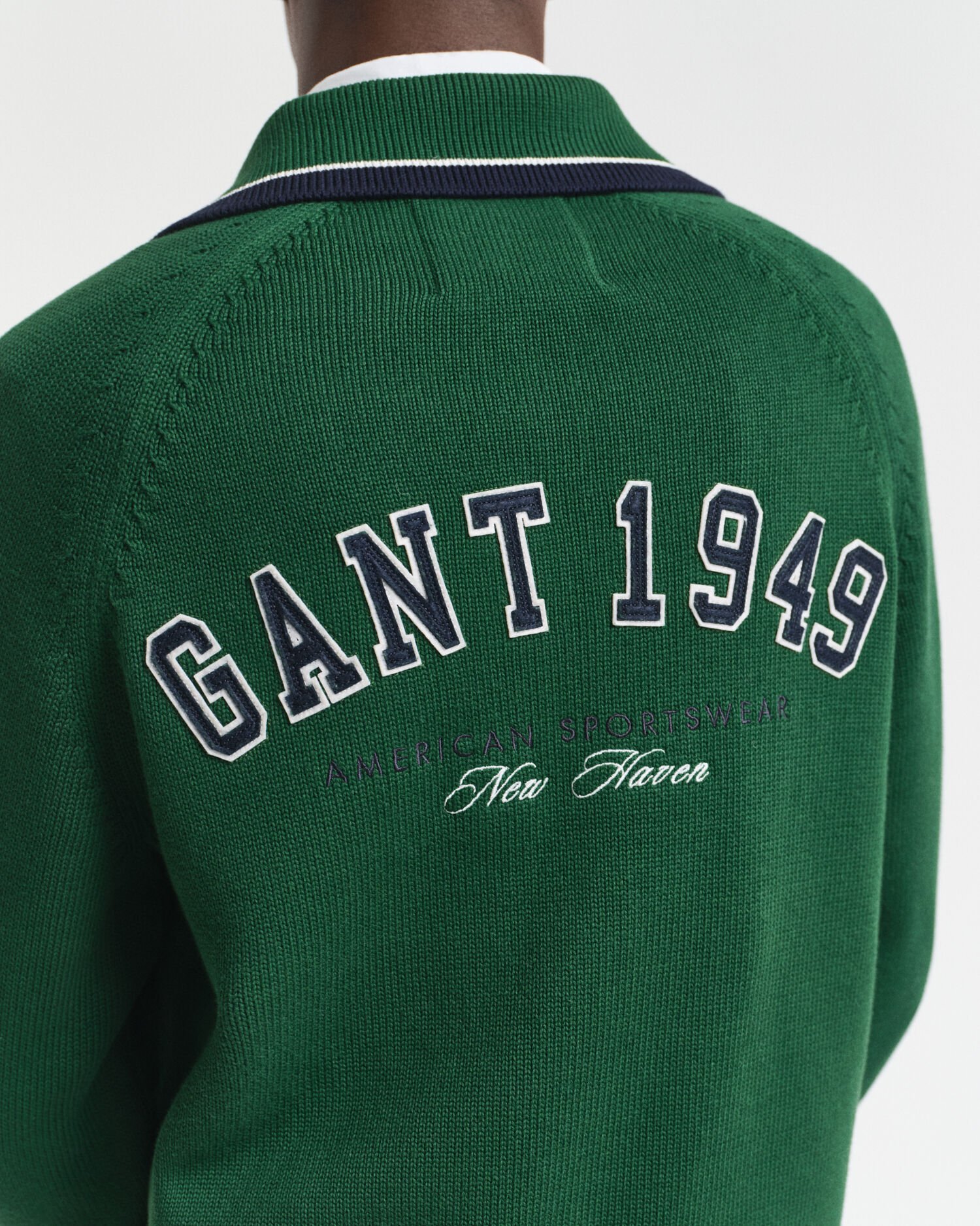 GANT 1949 Graphic Zipped Cardigan