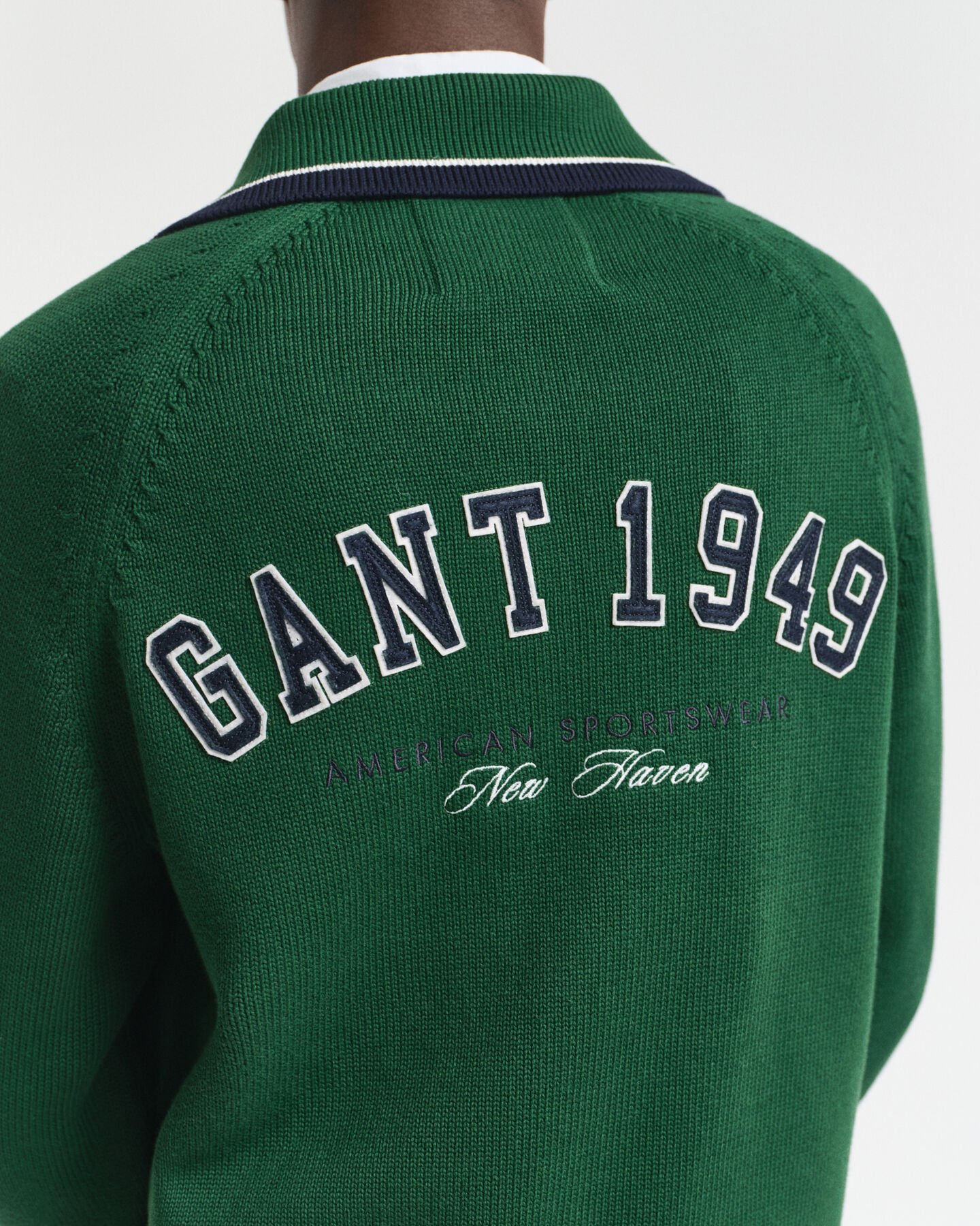 GANT 1949 Graphic Zipped Cardigan
