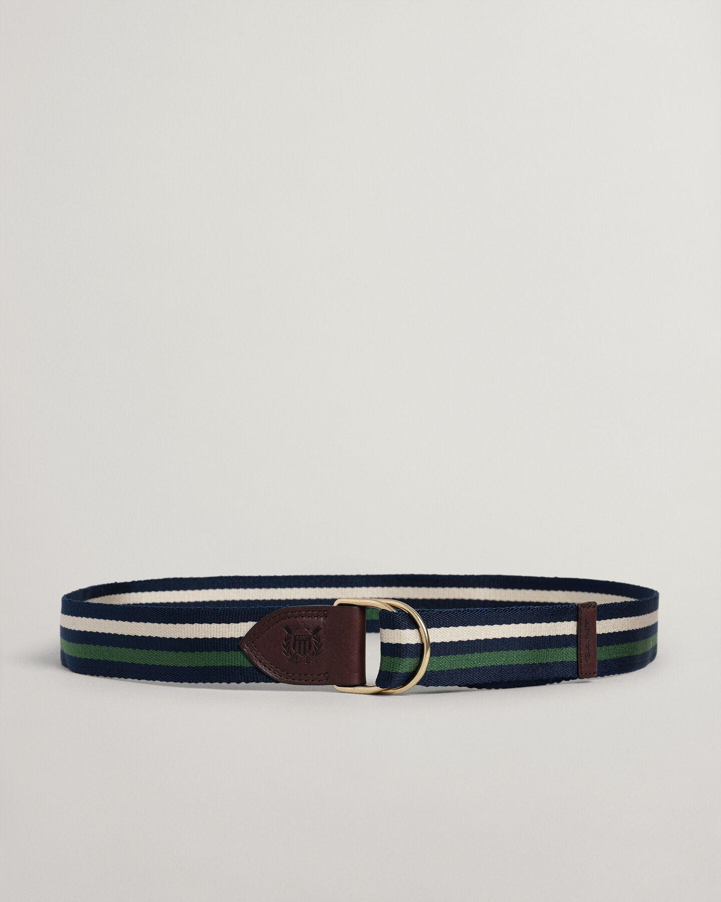 Striped Webbing Belt