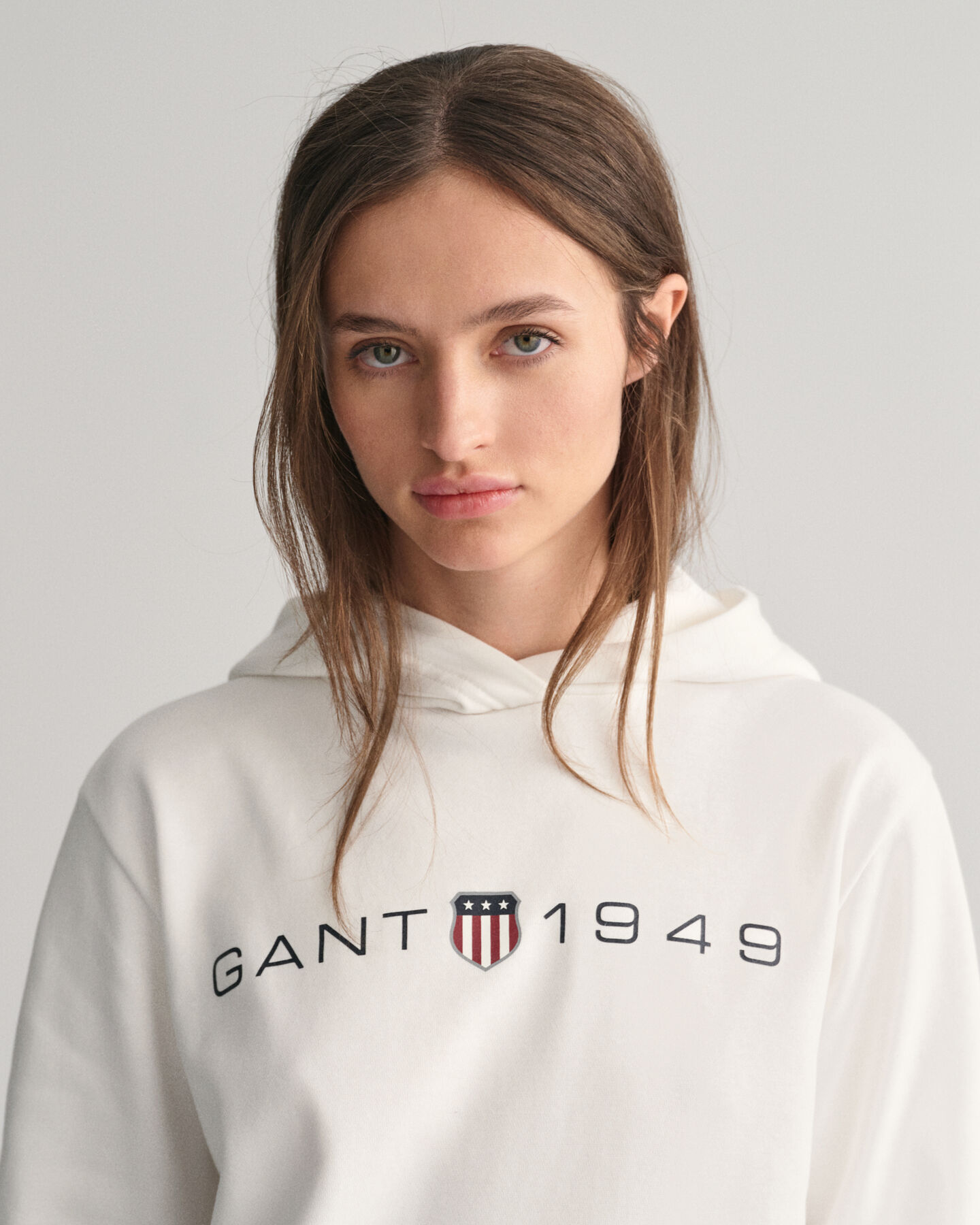 Archive Shield Print Hoodie