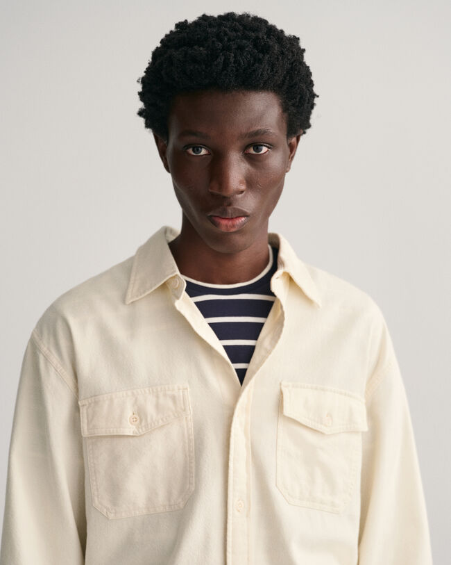 Relaxed Fit Utility Shirt