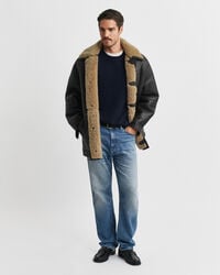 Cashmere Blend Crew Neck Sweater