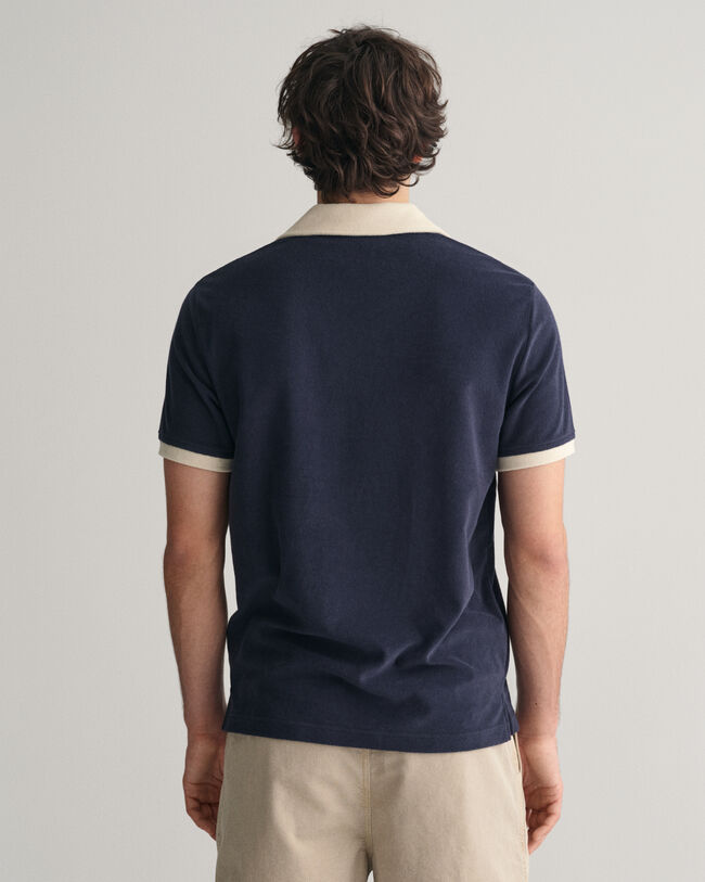 Terry Towelling Resort Polo Shirt