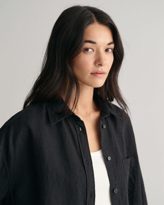 Oversized Linen Shirt