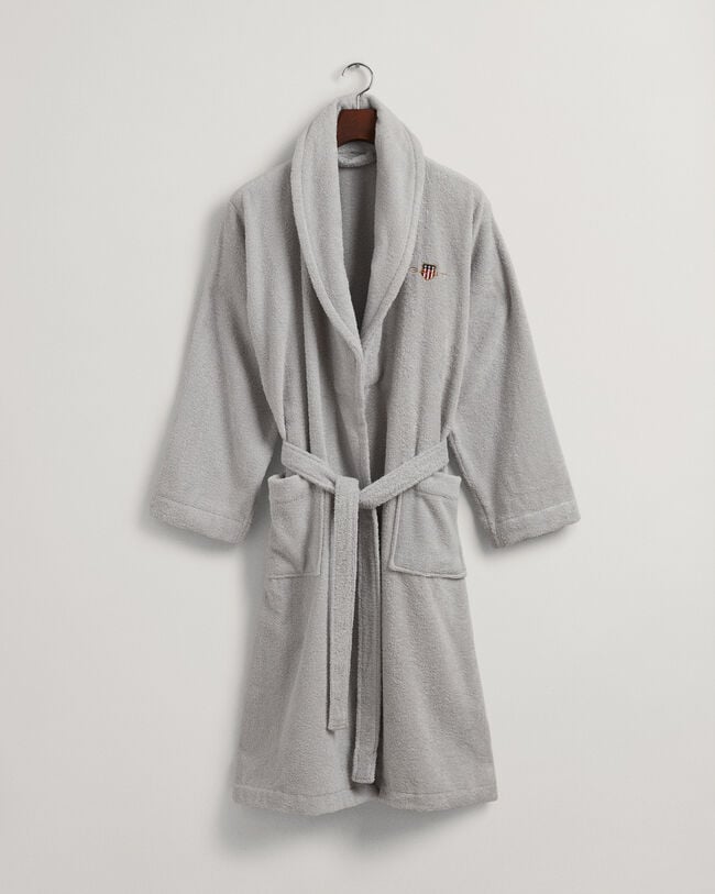 Archive Shield Terry Cloth Robe