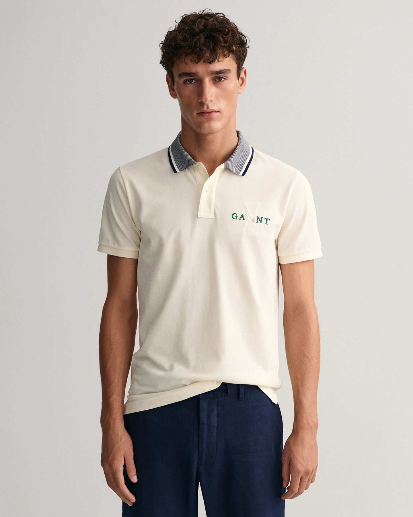 Sail Graphic Piqu&eacute; Polo Shirt