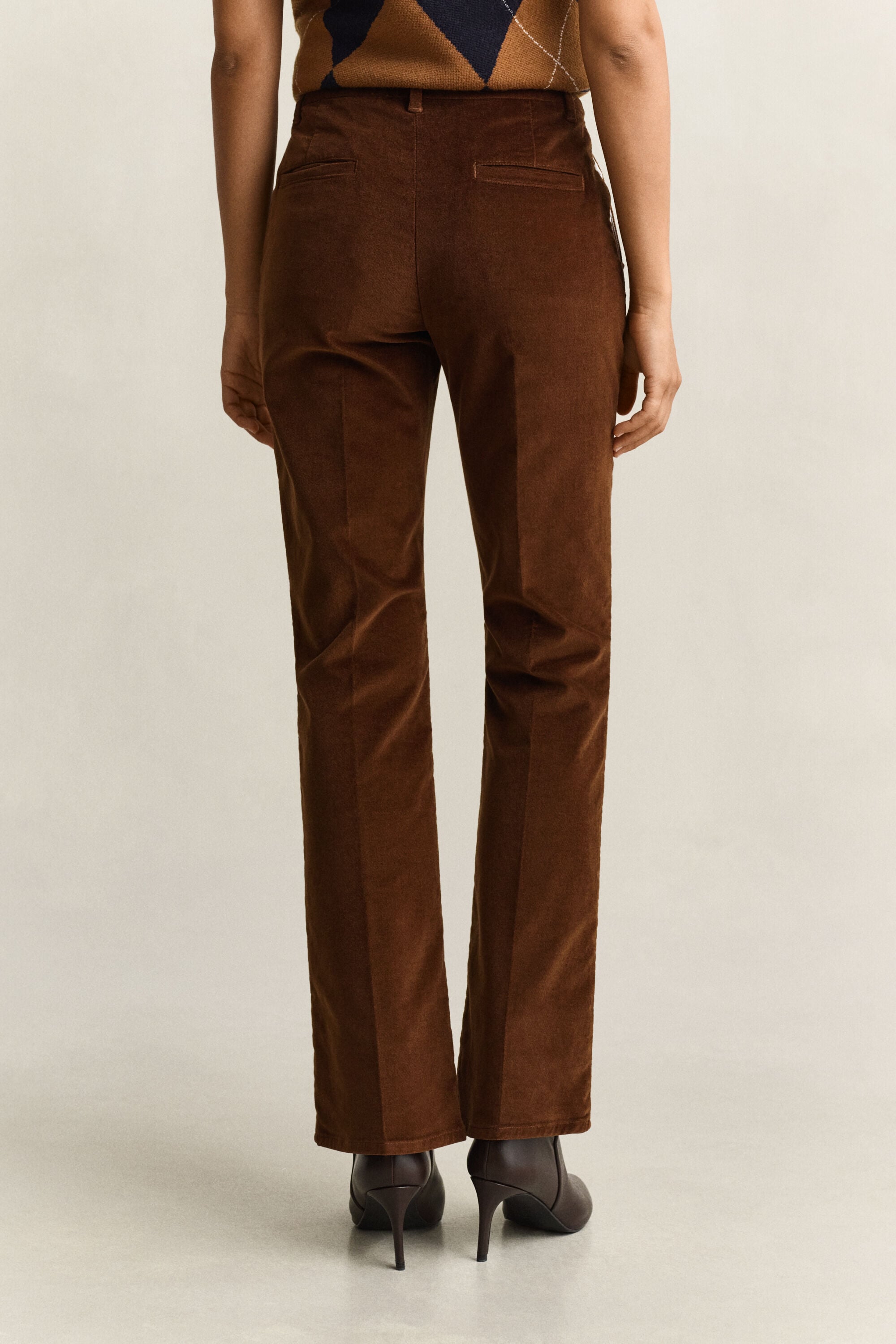 Flared Velvet Pants