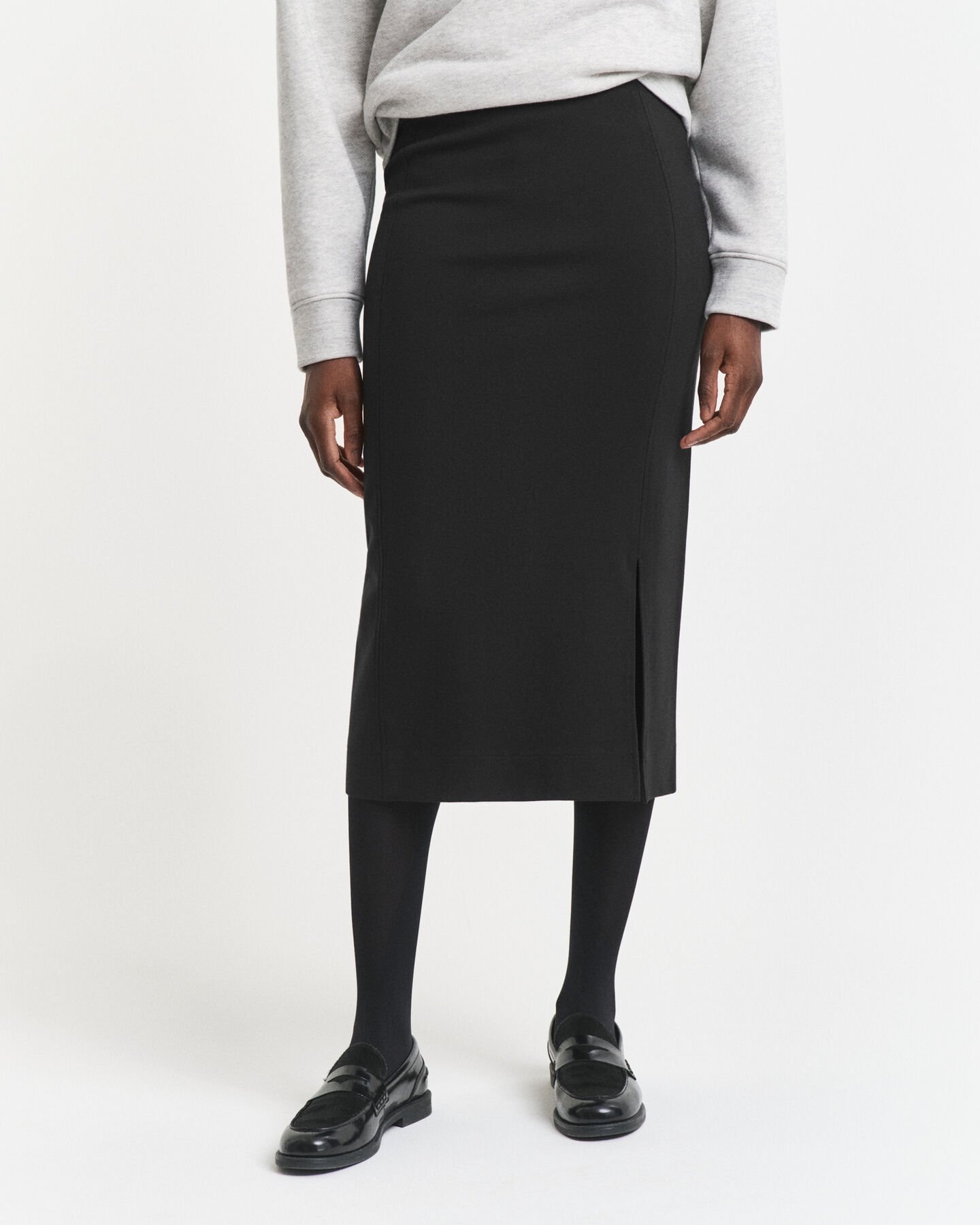 Jersey Pencil Skirt