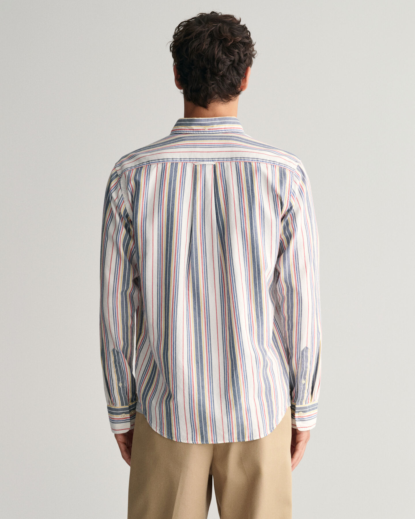 Regular Fit Striped Archive Oxford Shirt 